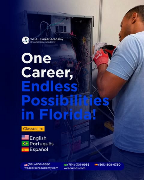 A Skilled Trade with Strong Demand – Air Conditioning Course in Fort Lauderdale.