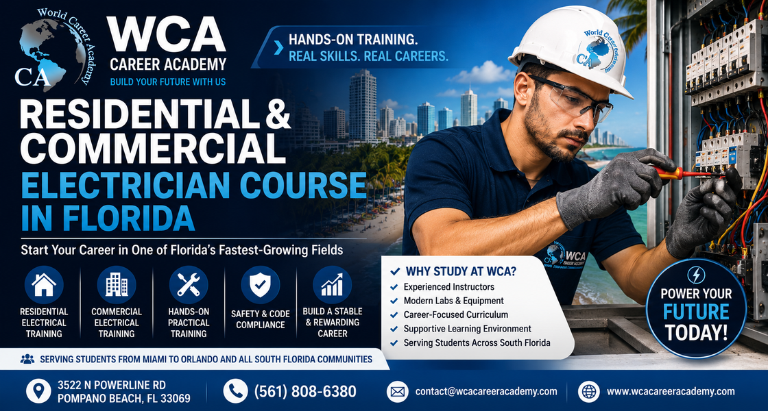 Residential and Commercial Electrician Course in Florida: Build a Bright Future in South Florida